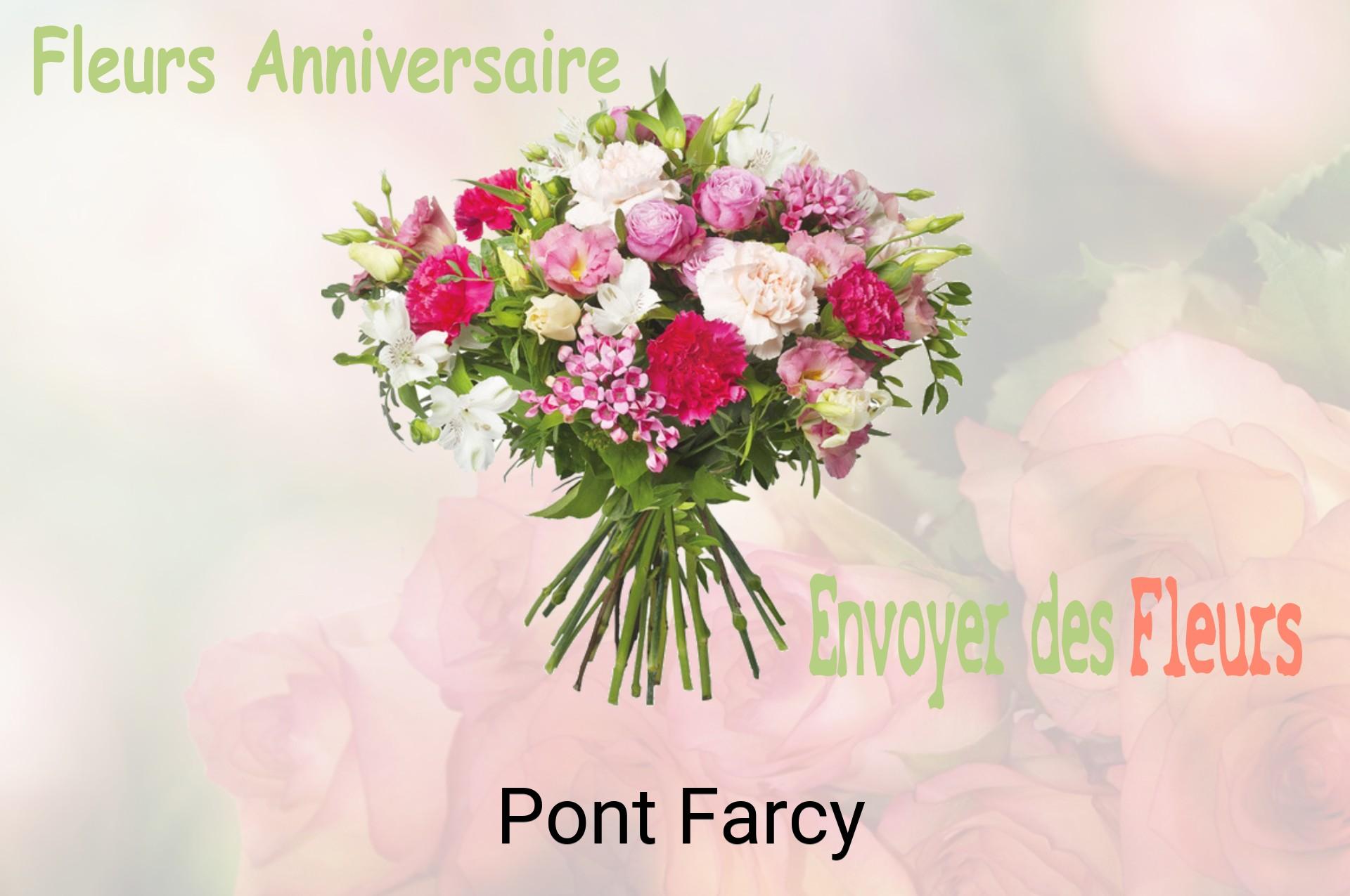 Bouquet de fleurs d’anniversaire livré à Pont-Farcy
